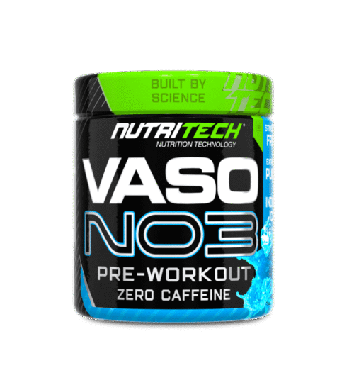 nutritech vaso no3 pre workout caffeine free pump
