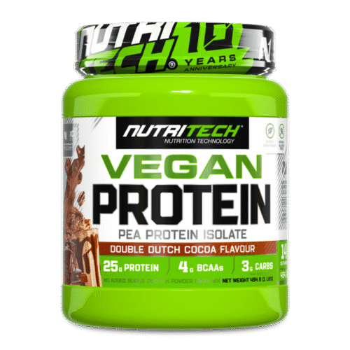 Vegan Protein - Single Source Pea protein Isolate - 500g - Cocoa Dutch Chocolate Flavour