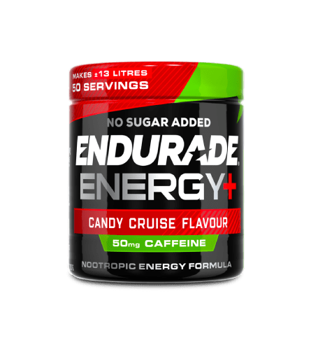 ENDURADE Energy+ Powder - Nootropic Energy Formula - Candy Cruise Flavour