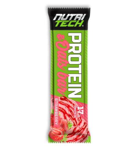 Nutritech-protein-oats-bar-strawberry-min Protein & Oats Bar - High Protein Bar - Strawberry