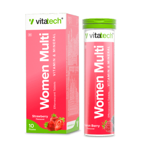 vitatech women multi vitamin and mineral effervescent