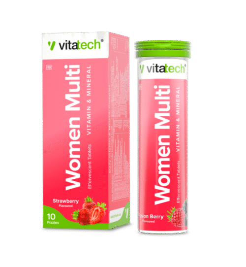 vitatech women multi vitamin and mineral effervescent