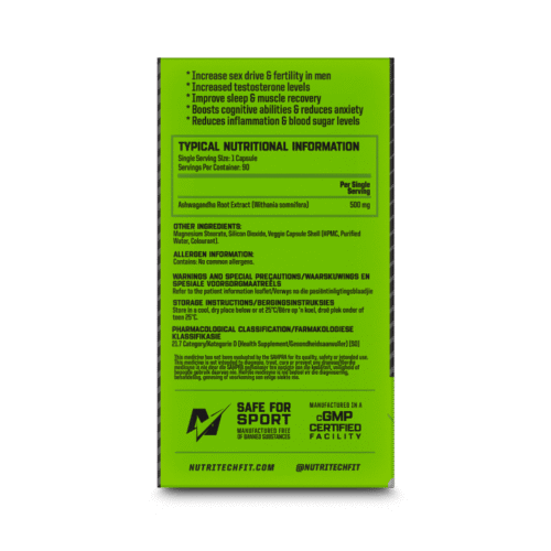 nutritech ashwagandha