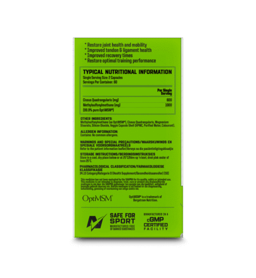 nutritech joint support supplement natural
