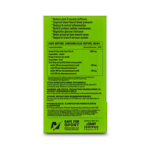 nutritech omega 3 fish oil supplement