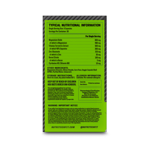 nutritech testo xl male vitality