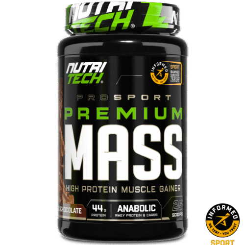 nutritech premium mass builder shake nutritech Informed Sport tested prosport supplements as used by sharks rugby eben etzebeth siya kolisi