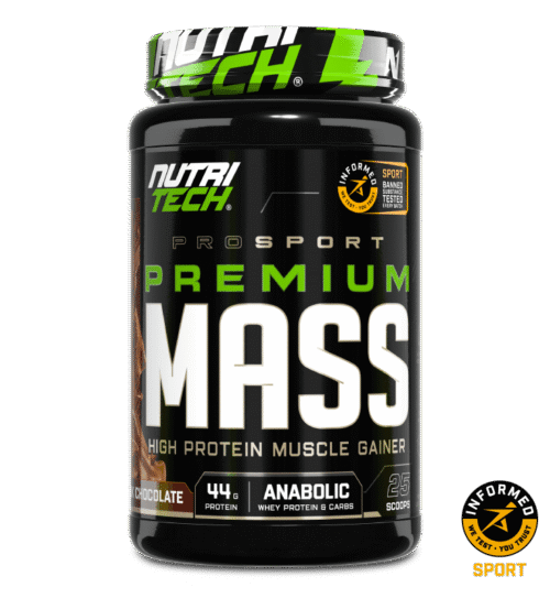 nutritech premium mass builder shake nutritech Informed Sport tested prosport supplements as used by sharks rugby eben etzebeth siya kolisi