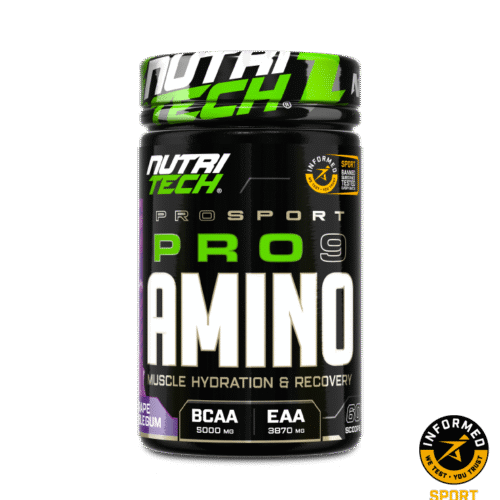nutritech pro9 amino eaa nutritech Informed Sport tested prosport supplements as used by sharks rugby eben etzebeth siya kolisi