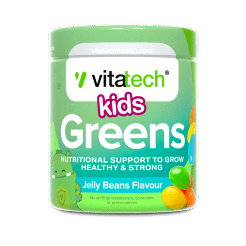 vitatech kids greens powder nutritech