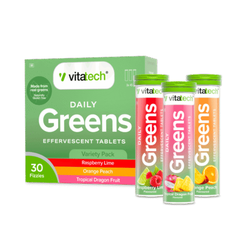 vitatech greens effervescent 3 pack